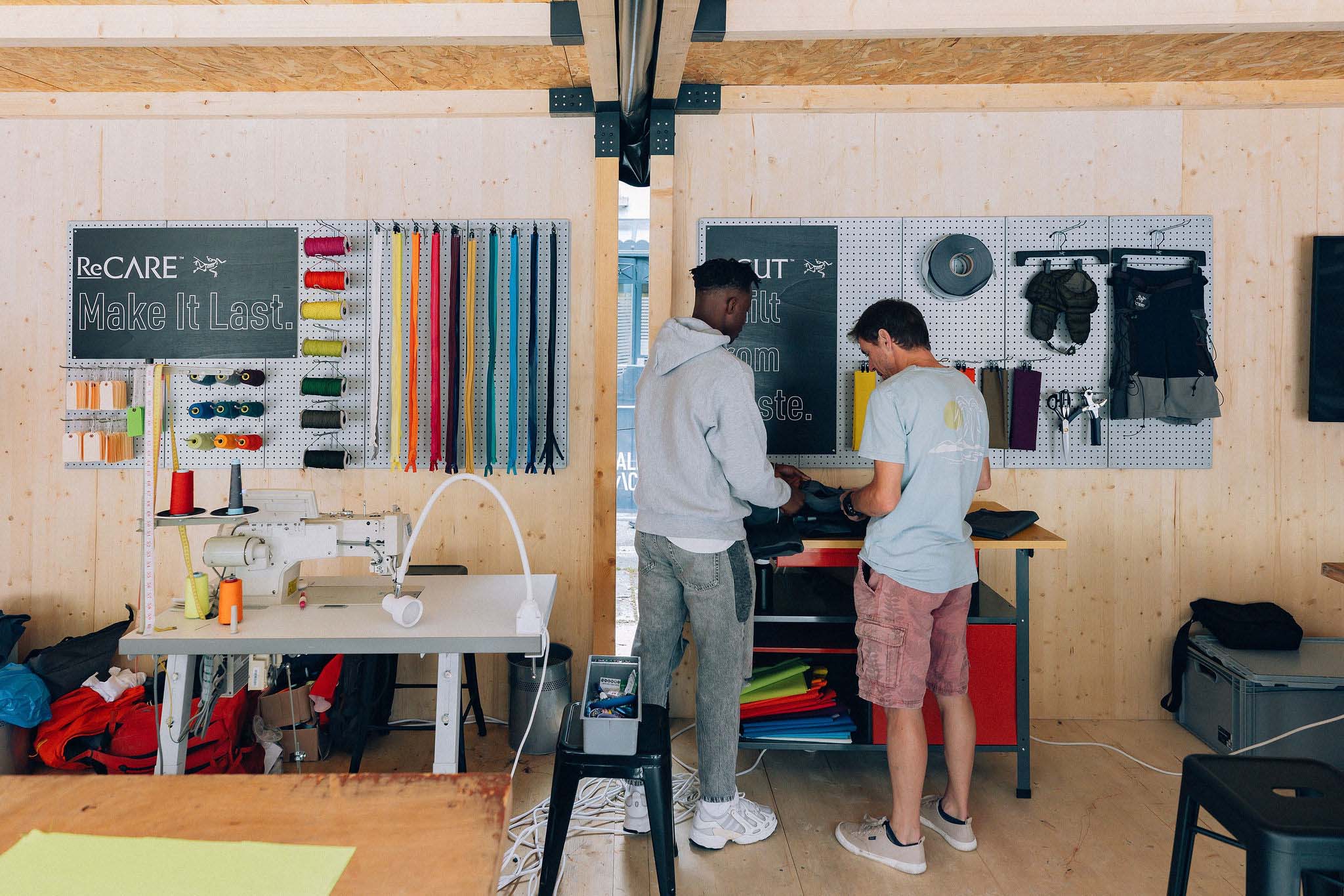 photo de du pop up store