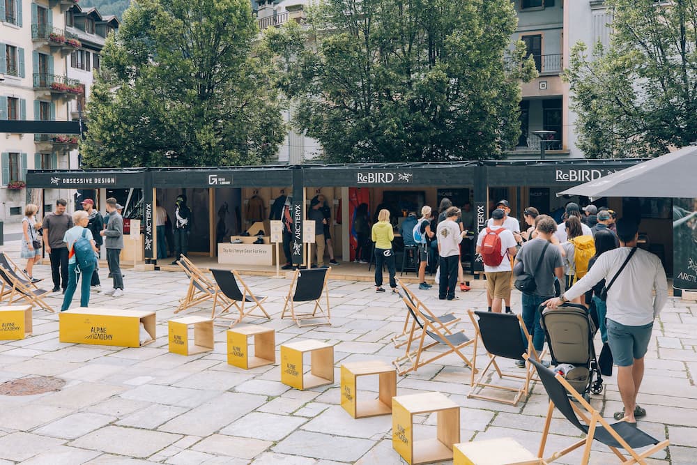 photo de du pop up store